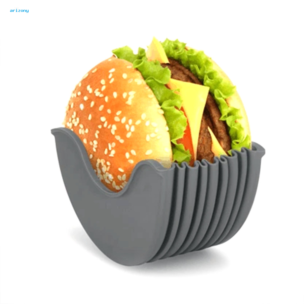 (arizony) Original Beef Press Patty Mould Burger Holder แฮมเบอร์เกอร์ Bun Shell Kitchen Tool