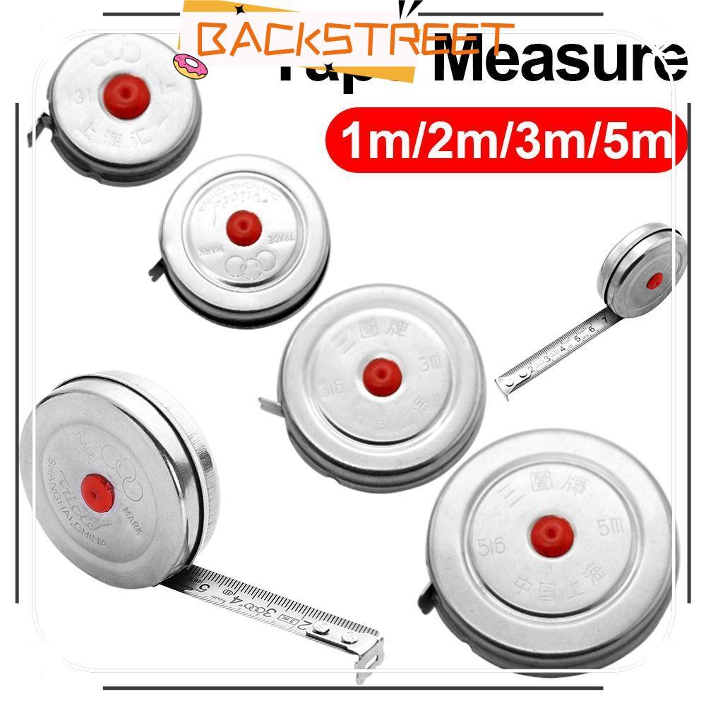 BACKSTAGEREAT Tape Measure Measuring Tooling Tape Stainless Steel Tape Ruler Measuring