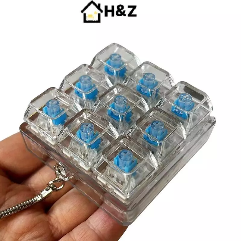H&Z 4Key คีย์บอร์ดสวิตช์ทดสอบ Keycap Tester สำหรับเกมเมอร์