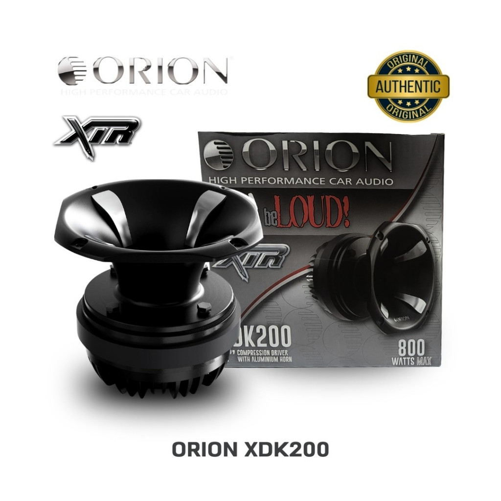 ORION XSK200ลำโพงเสียงแหลมแบบ Horn + Compression Driver สำหรับงานเสียงกลาง-แหลม (PRO Audio / เครื่อง