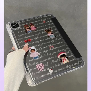 เคสป้องกันสําหรับ iPad Air6/Air7/Air8M2/M3 Air4/5 gen11 A16 10th generation 2026 Gen12Gen7 Gen8 Gen9 Mini6/7 air11/13 นิ้ว A17 Pro pro12.9 M4/M5 Y พับแท็บเล็ต