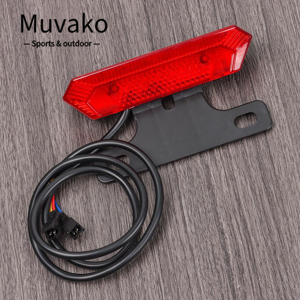 MUVAKO E-bike ไฟท้าย LED 48V ติดตั้งง่าย ป้องกันน้ำ