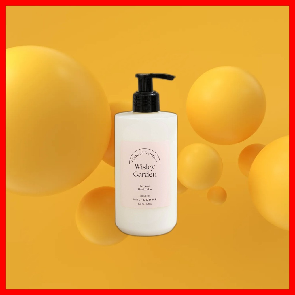 [daiso] Dailycomma Bello de Perfume Hand Lotion (Wisley Garden), 300ml, 1 ชิ้น / โลชั่นมือเกาหลี by 