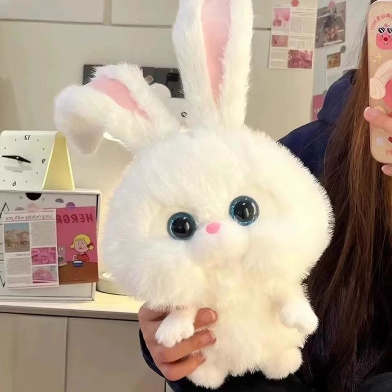 COD ตุ๊กตากระต่าย  snowball the bunny ตุ๊กตากระต่ายสโนว์บอ ตกแต่งแครอท นุ่มและน่ารัก ของเล่นเด็ก - รูปที่ 3