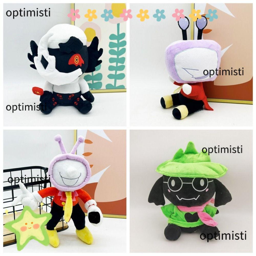 OPTIMISTI Jevil Deltarune ตุ๊กตาตุ๊กตา, Plush/PP ผ้าฝ้ายการ์ตูนอะนิเมะตุ๊กตาของเล่น,น่ารักนุ่ม Plush