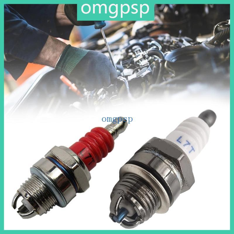 หัวเทียน OMG L7T สําหรับเครื่องตัดเลื่อยลูกโซ่เครื่องยนต์ขนาดเล็ก 2 จังหวะ เลื่อยไฟฟ้า