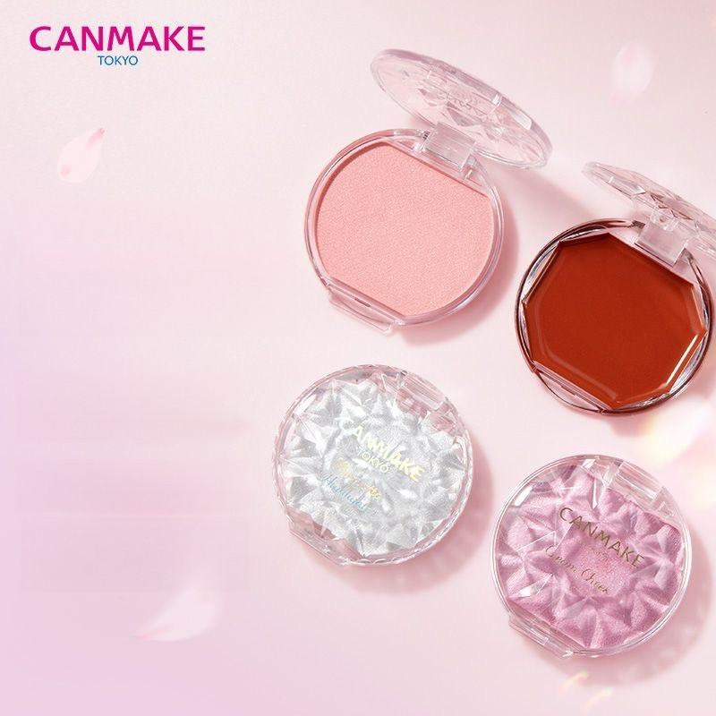 Canmake Blush Cream Clear Transparent Light Skin Brightening Natural Complexion Brighten Multi-Funct