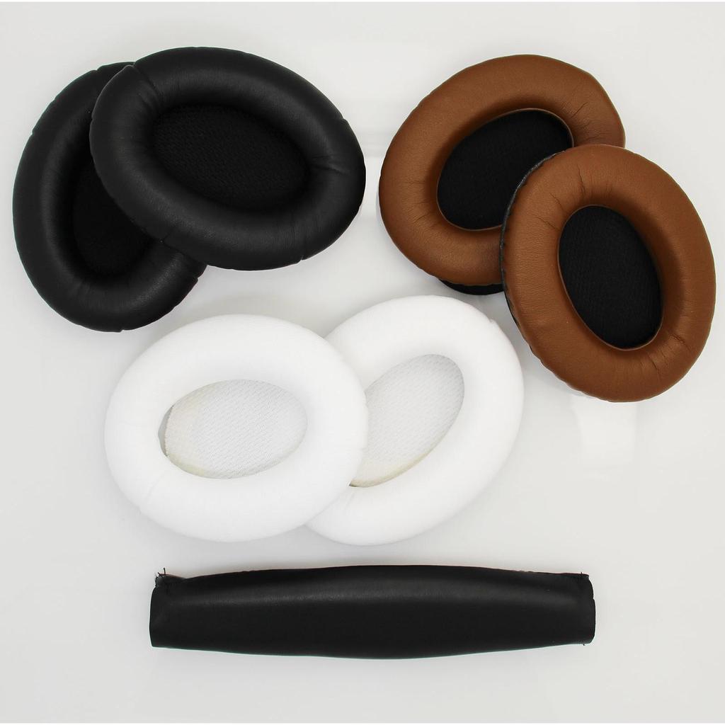 ดร. BOSE BOSE QC25 QC15 QC2 AE2 หูฟังเคสหนัง Earmuffs ฝาครอบฟองน้ํา Head Beam Accessories