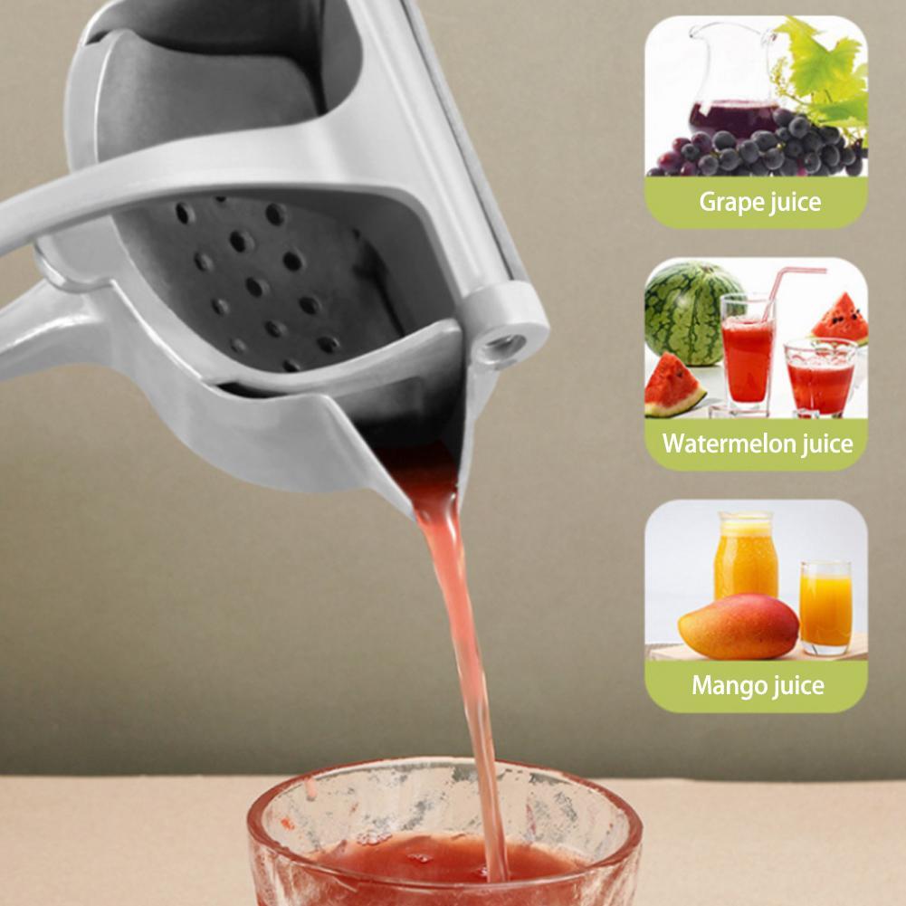 ใหม่ 304 สแตนเลสมะนาว Squeezer Citrus Juicer Squeezer Duty Juice Hand Press Squeezer C2v7