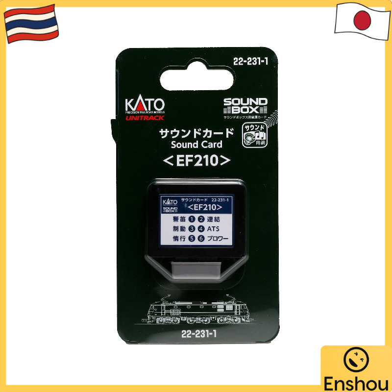[Direct From Japan] KATO Gauge Sound Card EF210 22-231-1 Railway Model Accessory