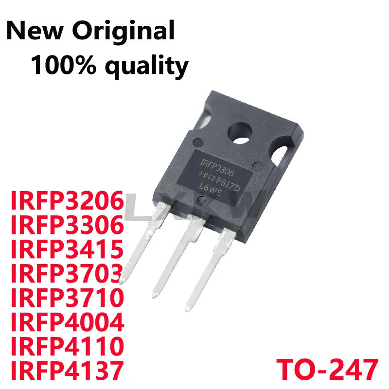 5PCS IRFP3206 IRFP3306 IRFP3415 IRFP3703 IRFP3710 IRFP4004 IRFP4110 IRFP4137 TO-247 Field Effect ทรา