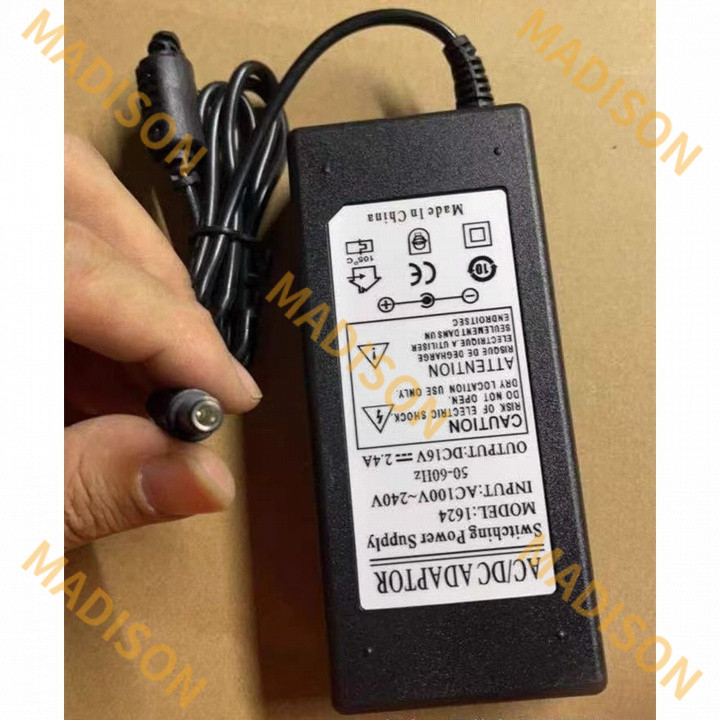 YAMAHA YAMAHA คีย์บอร์ดอิเล็กทรอนิกส์ PSR-S670 S770 S970 สายไฟอะแดปเตอร์เครื่องชาร์จ 16V2.4A