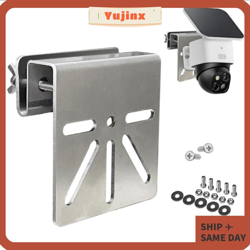 YUJINX Gutter Bracket,ติดผนังช่องMount Bracket,โลหะGutter Mountระบายน้ําช่องสําหรับEufy SoloCam S340