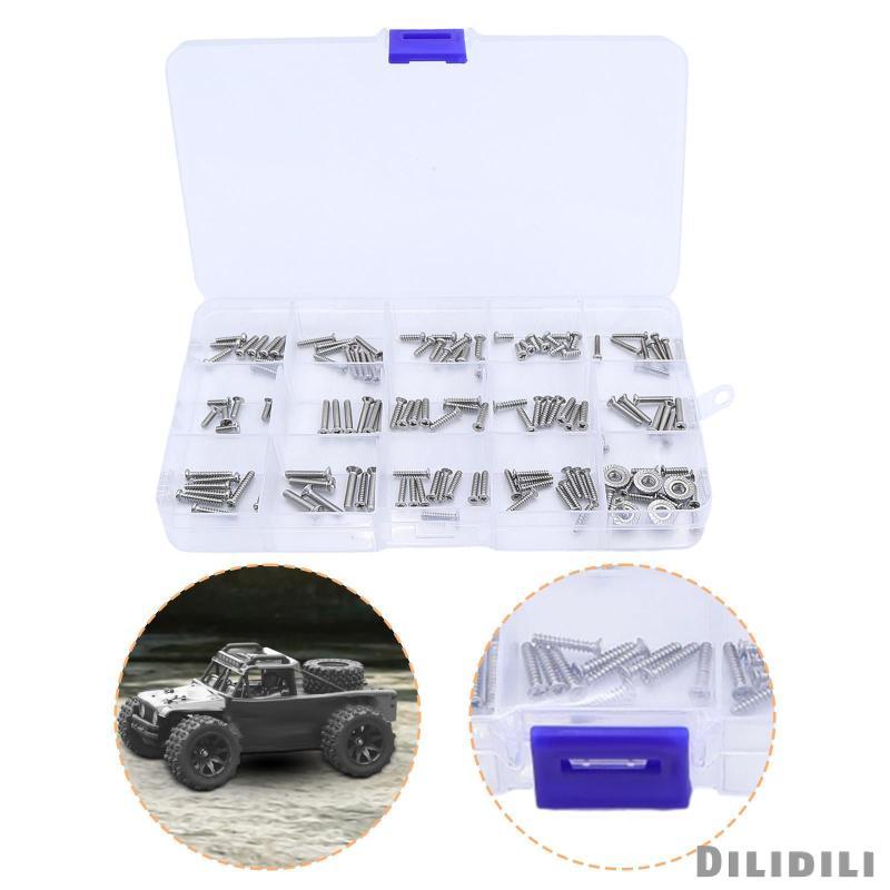 [Dilidili] ชุดสกรูทดแทนสําหรับรถยนต์งานอดิเรกควบคุมระยะไกล 14209 และ 14210