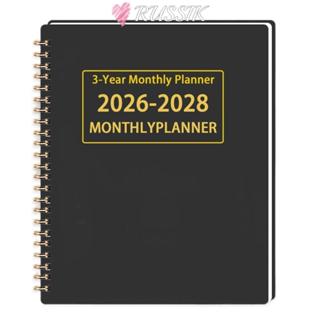 รัสซิก นักวางแผนรายเดือน3ปี,หนังสือปฏิทินเขียนเรียบ2026-2028…