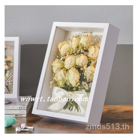 Creative 5 Yan Paper Hollow A4 Oil Pastel Setting ตารางกรอบรูปไม้สามมิติ 3 ซม.กรอบรูป ซม.แขวนผนัง IS