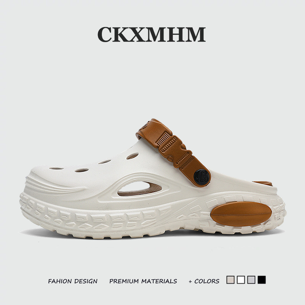 CKXMHM 37-48 ผู้ชายและผู้หญิง EVA รองเท้าแตะแฟชั่นรองเท้าแตะชายหาด