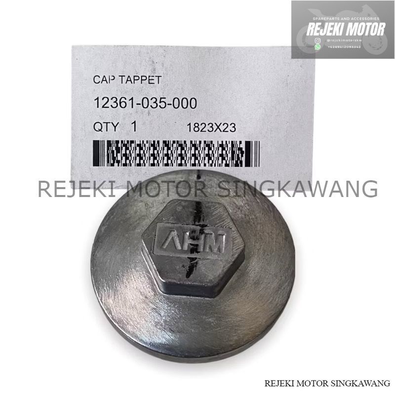 [MINI] 12361-035-000 Cap Tappet (Valve Cap) – BeAT FI, BeAT Sporty eSP, BeAT POP eSP New, Spacy FI, 