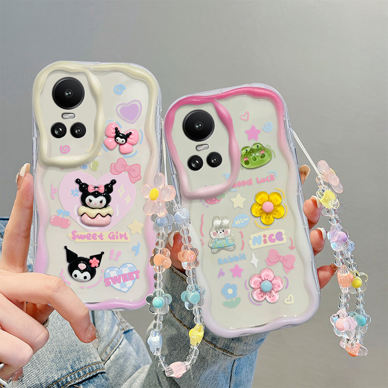 เคส For Oppo Reno 10 5G TPU เคส BBNYGZ สไตล์ครีม 3D ตุ๊กตากรณีโทรศัพท์ใสที่มีหลายรูปแบบ. ราคา ถูกที่สุด ดีลบีเคเค แกลเลอรีภาพที่ 9