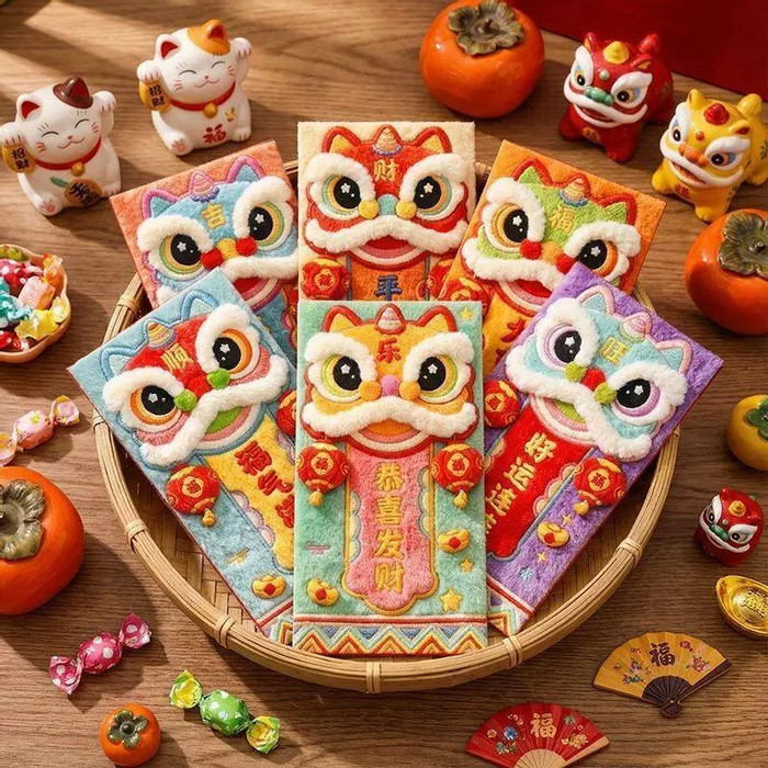 【เฮงๆลายม้า3D Premium】อั่งเปาปีม้า 2026 สำหรับเด็ก เฟี้ยวฟ้าวแห่งความเฮง ตรุษจีน ส่งเงินสิริมงคง 12 ใบ/อั่งเปาเด็ก/ของขวัญปีม้า/ลายสัตว์นักษัตร/ซองแดงเซียนซู่