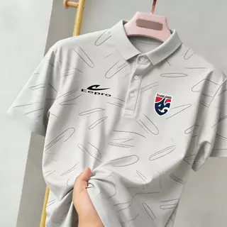 เสื้อเชิ้ตคอปกสีดำและเสื้อโปโลทีมชาติ เนื้อผ้าใส่สบาย แห้งไว ระบายอากาศดี เหมาะสำหรับใส่ในชีวิตประจำวัน