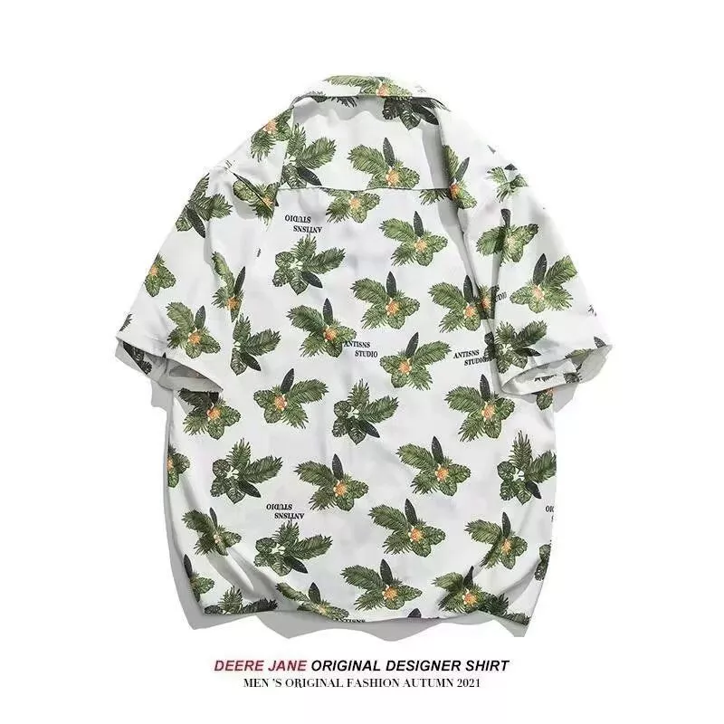 เสื้อลายดอกสงกรานต์ผู้ชาย ไซส์ M-3XL รุ่น R012 thumbnail 4