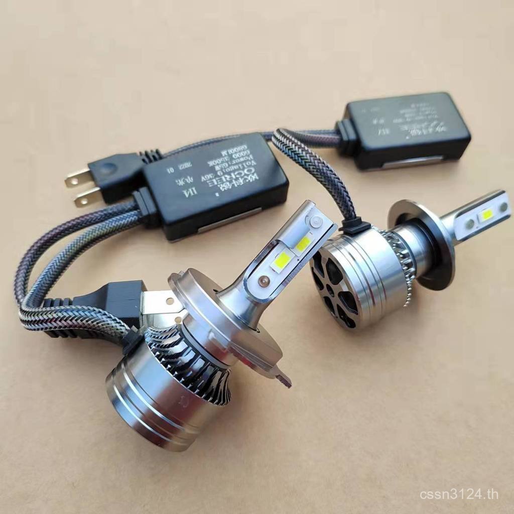 LED Wick Light Far 90112v Strong 9005 ไฟหน้า H4H1v24 แสงสีขาวดัดแปลง 2H7 Super Bright ใกล้หลอดไฟรถ B