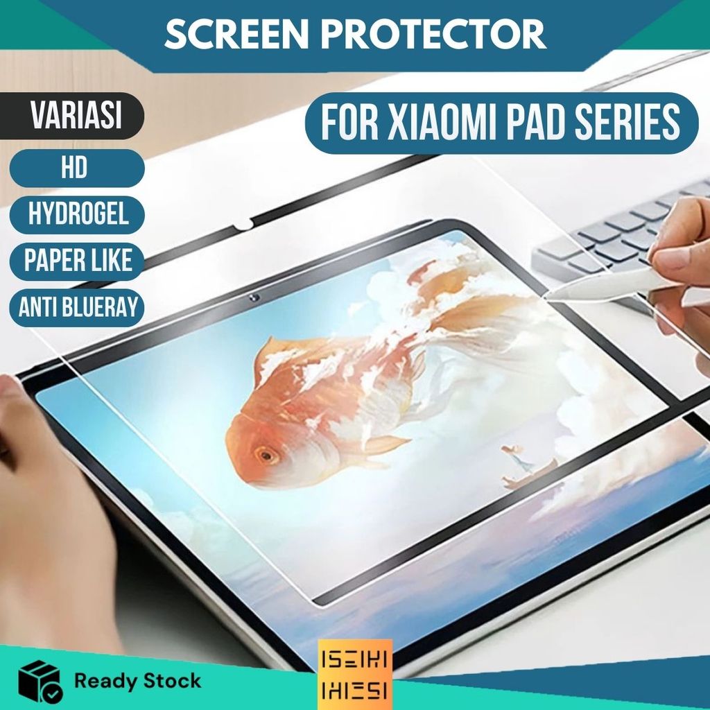กระดาษกันรอยเหมือน Anti-Blueray Redmi Pad Pro 2 / Mi Pad 7 5 6 s Pro / Redmi Pad SE กระจกนิรภัย HD H