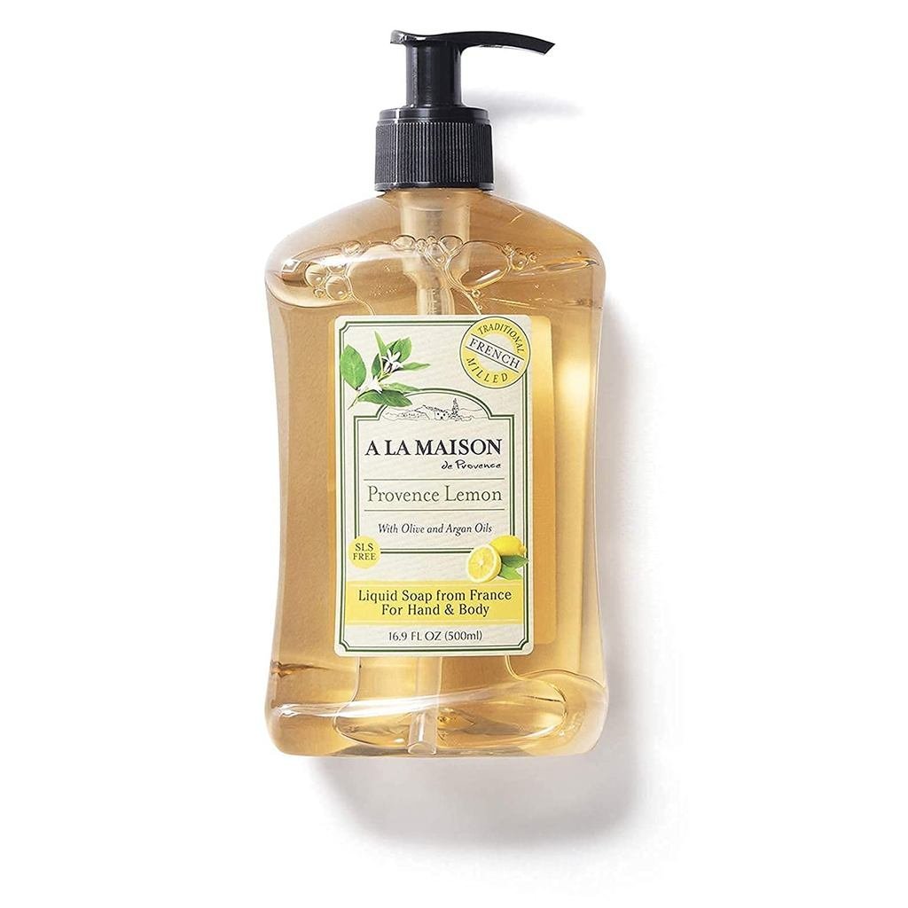 A LA MAISON French Liquid Hand Soap, Provence Lemon - Natural Hand Wash Made with Essential Oils - ย