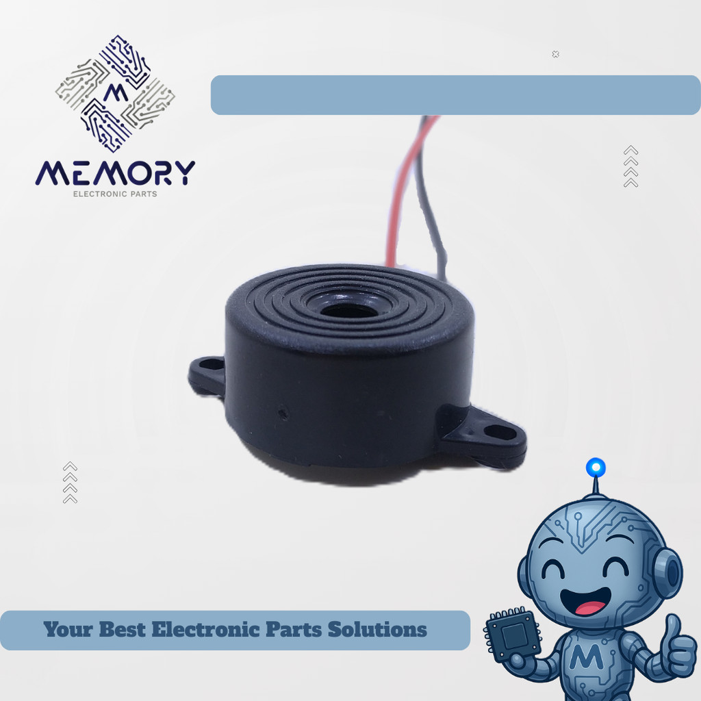 Buzzer Tanggung 3v-24v DC เสียงต่อเนื่อง