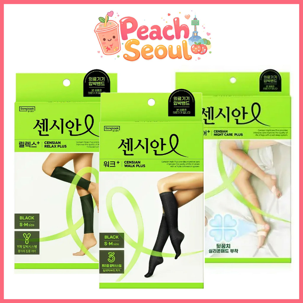 [CENSIAN] Plus Compression Stockings (Relax/Work/Night Care)_From Korea
