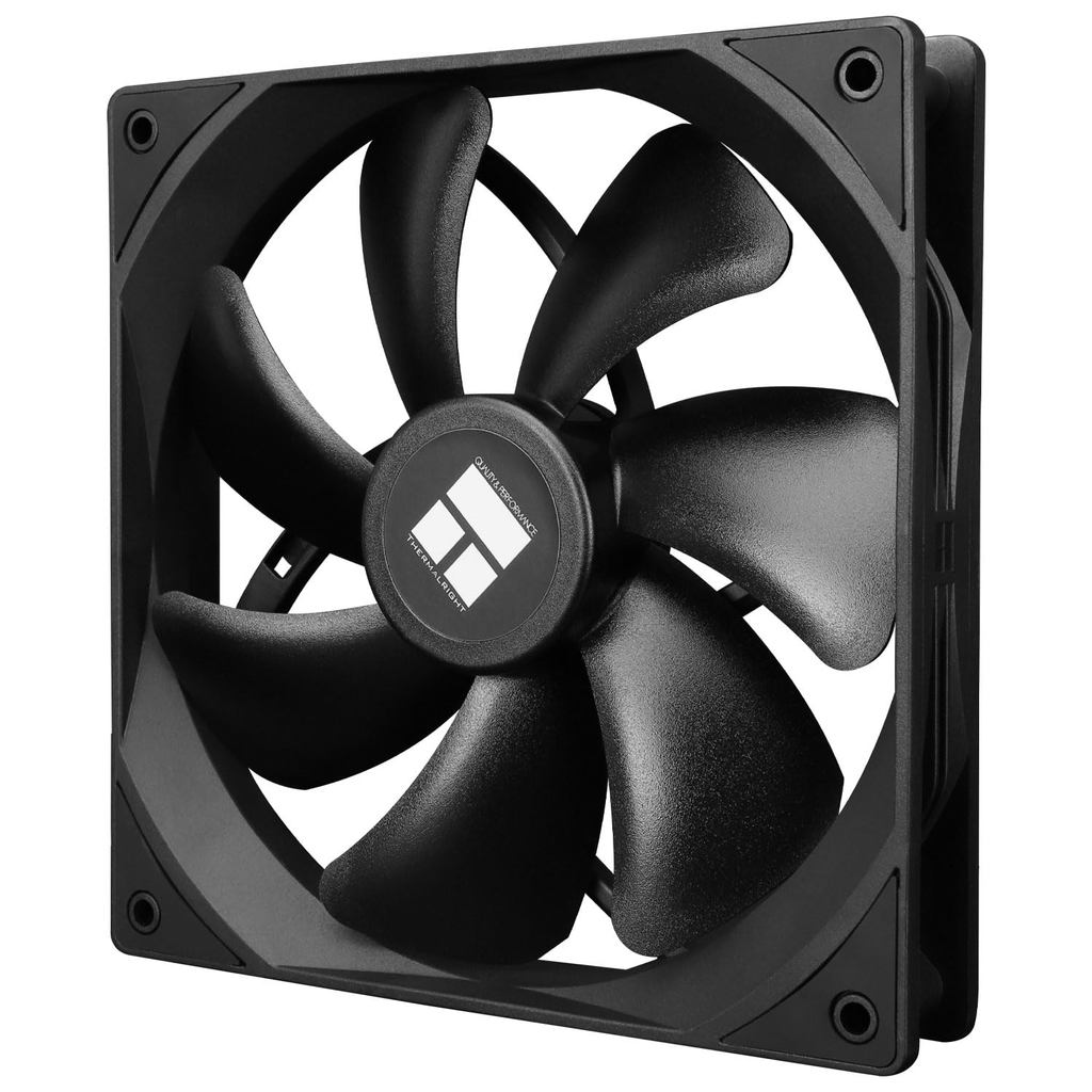 Thermalright TL-C14C CPU Cooling Fan 140mm, PWM Silent Computer Cooler With 1500RPM Speed, Black (TL