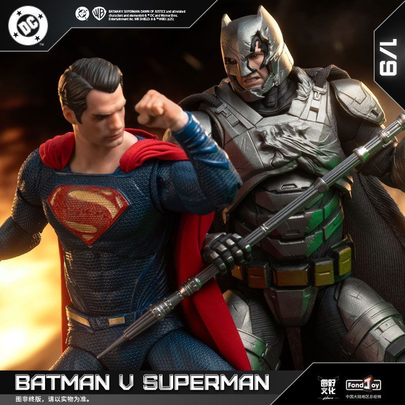 [ALLspark] fondjoy Fanle BVS ชุด Henry Superman Heavy Armor Batman รูปตุ๊กตาตกแต่งของเล่นของขวัญ