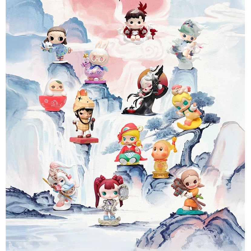 P POPMART POPMART รูป Gold Pentium Series รูป Mystery Box ของเล่นเครื่องประดับของขวัญ - รูปที่ 5