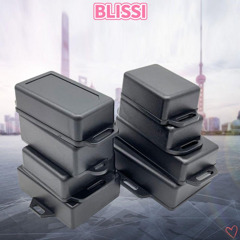 ความสุข‌I Box Project Box, สีดําสีขาว 9 รูปแบบ DIY Housing Instrument, ABS พลาสติกกันน้ําอิเล็กทรอนิ