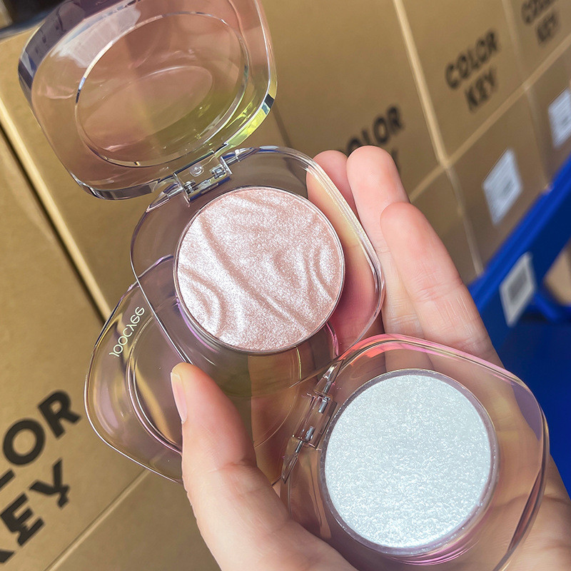 Spot Goods#Joocyee/Yozor Shell Diamond Highlighting Gel for Face, Brightening Pearlescent Water Glow