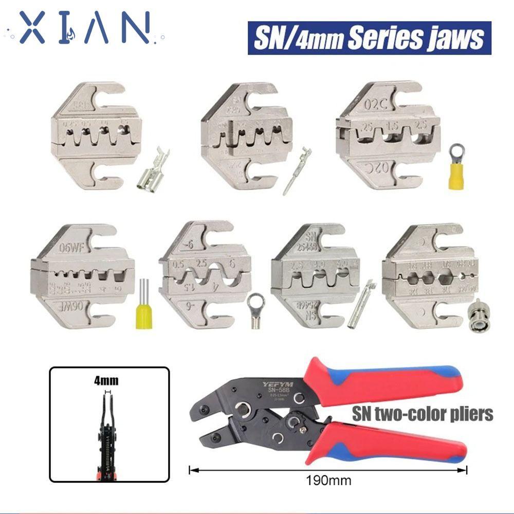 XIANEN CRIMPING คีมขากรรไกร, 06WF 2549 03H SN-2546B 02C SN CRIMPING คีมขากรรไกร,กว้าง 4 มม.48B 58B C