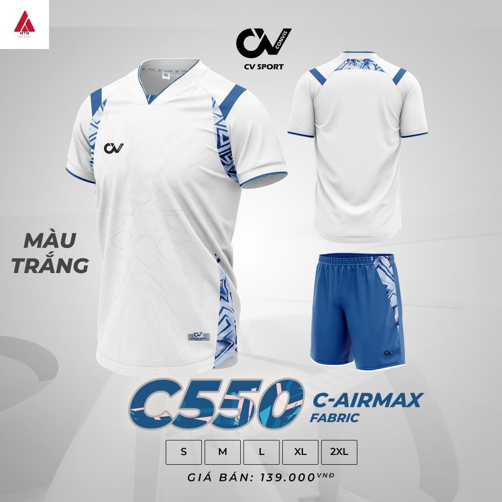 ชุดฟุตบอล Riki CV C550 ของแท้ - กีฬา MTN ยืดหยุ่นสุดเท่