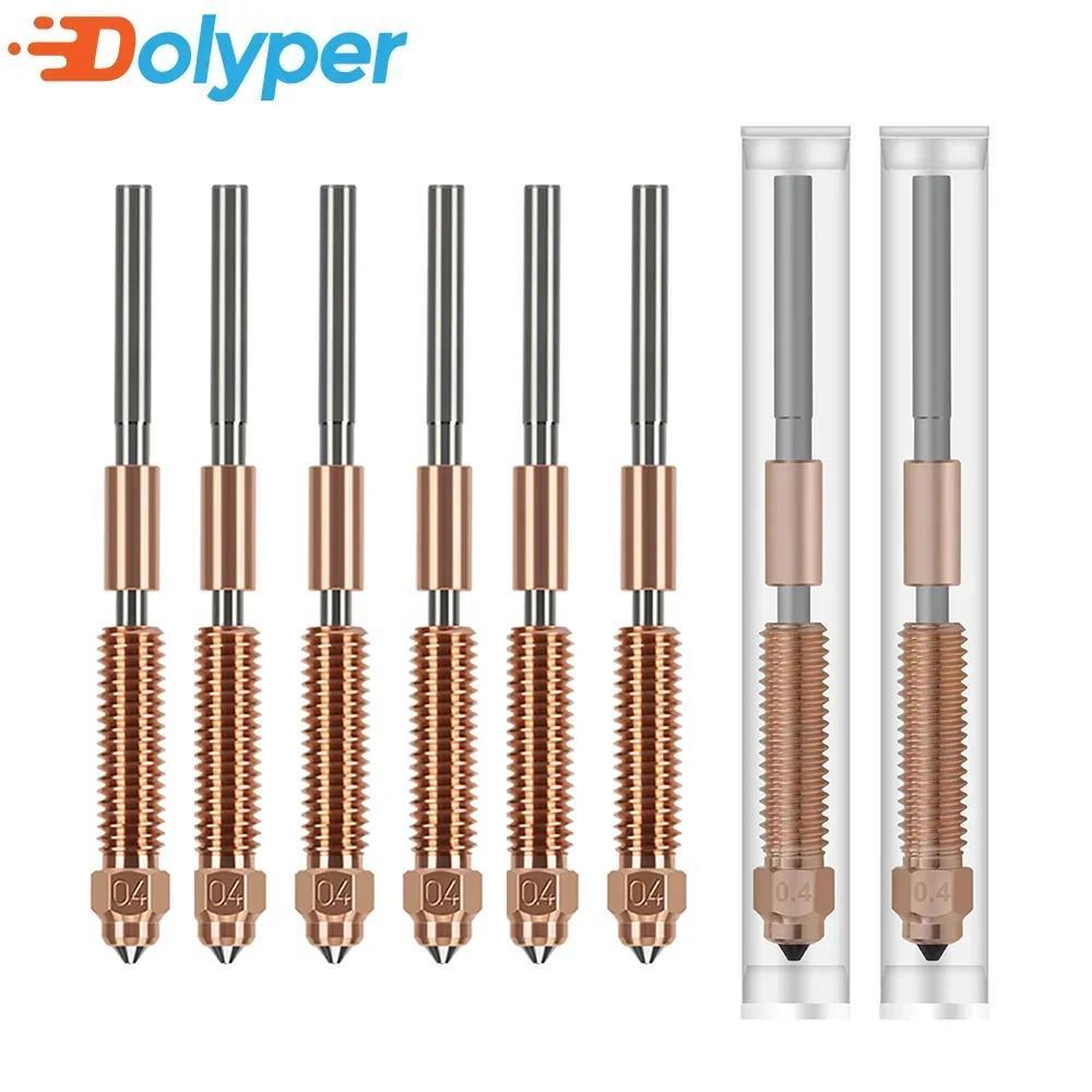 0.4 + 0.6 + 0.8 มม.K1 K1c หัวฉีด Ender 3 V3 KE Quick Swap Hardened เหล็กหัวฉีดการพิมพ์ความเร็วสูงและ High Flow Extruder หัวฉีดสําหรับ K1c/K1 Max 3 V3 3D Ender