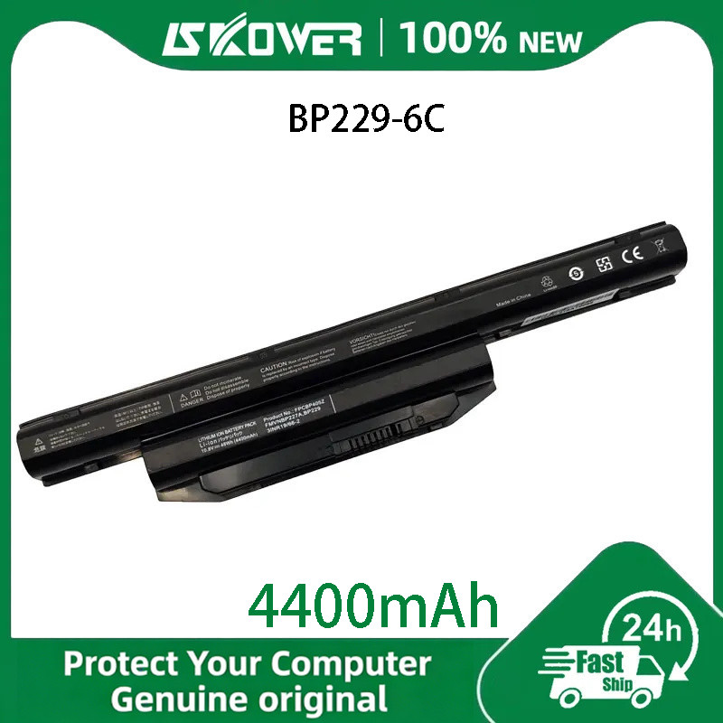 FMVNBP229 4400mAh 10.8V แบตเตอรี่แล็ปท็อปสำหรับ FUJITSU AH564 FUJITSU SH904 FUJITSU A544 FUJITSU E73