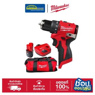 MILWAUKEE REDSTART รุ่น  M12 ชุดสว่านกระแทก
