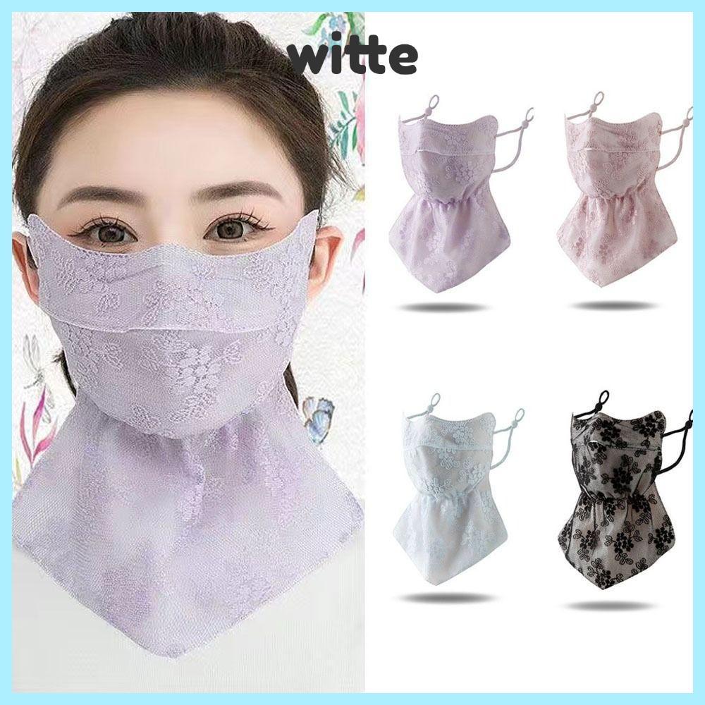 WITTE ผ้าพันคอกันแดด ป้องกันแสงUV หูฟังแบบคล้องใบvido