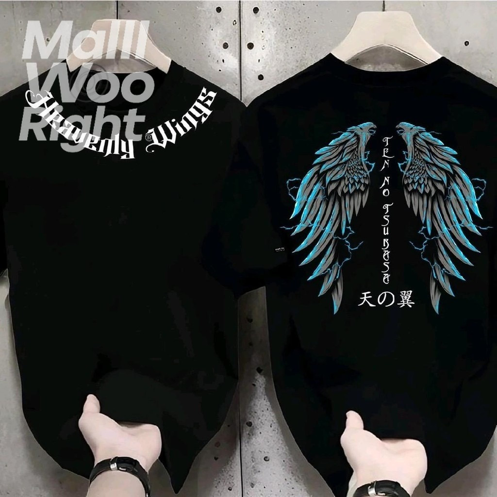 (จัดส่งตลอด 24 ชั่วโมง)Woo Rig เสื้อยืด เนื้อผ้าเด้งๆ ลื่นๆ  oversize เสื้อยืดคอมกลม  เสื้อคู่ วินเทจ