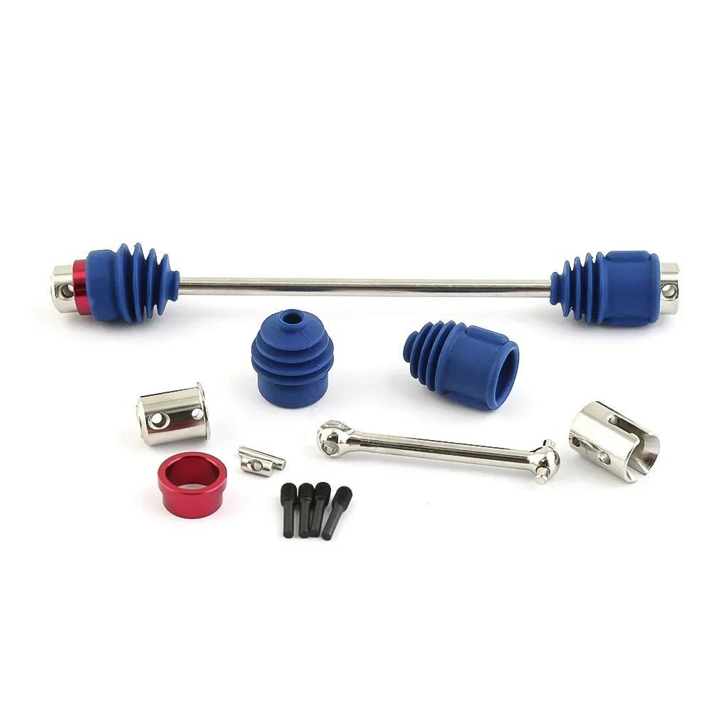 สําหรับ 1/10 Traxxas E-Revo Erevo โลหะเหล็ก Center Driveshafts CVD 8655R พร้อมรองเท้าฝุ่น 2.0 อัพเกร