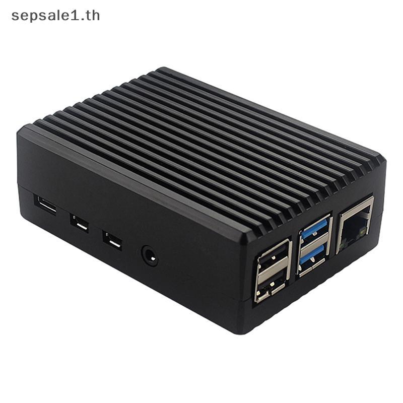 # SALE # For GeeekPi Raspberry Pi 4 CNC Aluminium Case with Fan Heatsinks for Pi 4B .