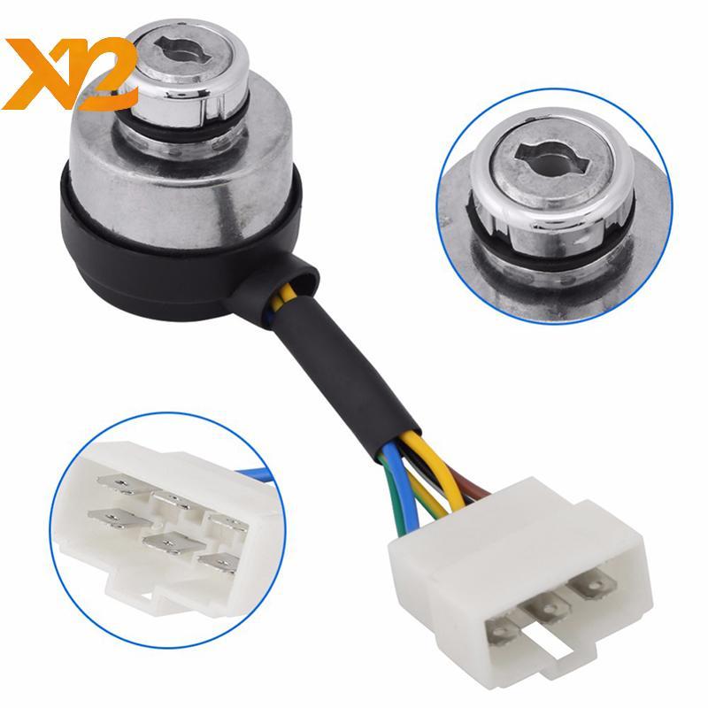 [XXNZMM] 4/6 Wire Way เครื่องกําเนิดไฟฟ้าเบนซินเริ่มต้น Key Lobination Switch สําหรับ 2-3KW 168F และ
