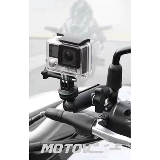 MOTUS ขายึดเเฮนด์ ที่ยึดกล้องแอคชั่นแคม Action camera สำหรับติดมอเตอร์ไซด์