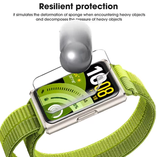 กระจกนิรภัย 9D/ ฟิล์มนุ่มสำหรับ for Smartwatch Huawei Band 11/11 Pro อุปกรณ์ป้องกันหน้าจอสำหรับ for Huawei Band 10 9 8 7