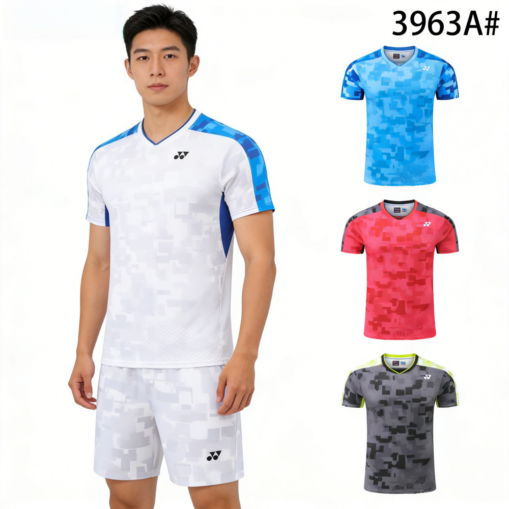 เสื้อกีฬารุ่น Tournament-Ready Performance Top (รุ่น 3963) น้ำหนักเบา ระบายอากาศดี สวมใส่เล่นแบดมินตัน เทนนิส และการฝึกฝน
