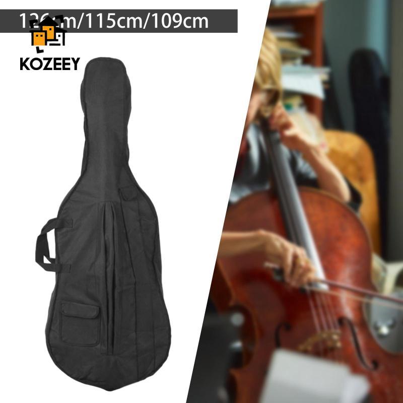 [KOZEY] กันน้ํา Cello Bag Cello Cover Accessory เครื่องดนตรี Cello Backpack